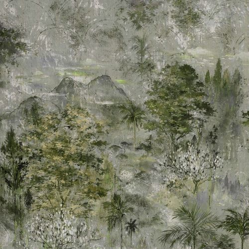 現代風壁紙 - GLASS  - Coordonné - ビニール製 / 自然模様 / 緑