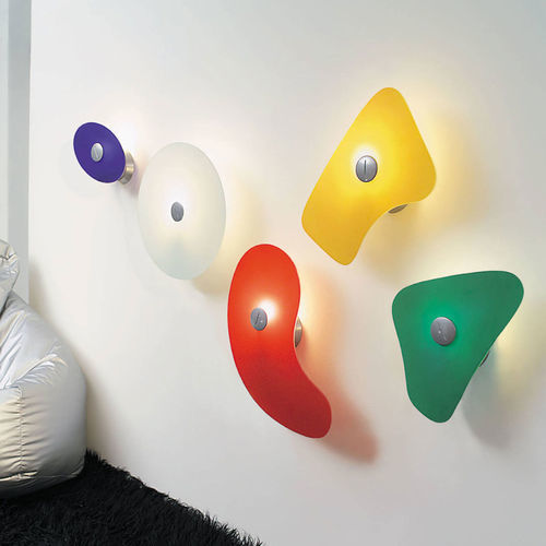 オリジナルデザイン壁掛け照明 - BIT - FOSCARINI/フォスカリーニ - 屋内用 / ガラス製 / 金属製