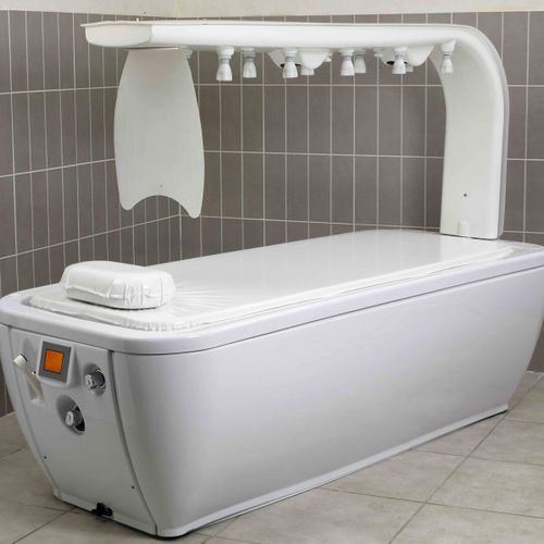 カラーセラピー搭載ウォｰタ－マッサージべッド - WATERMASS COMBINÉ DIMÉ  - Stas Doyer Hydrothérapie - 業務用