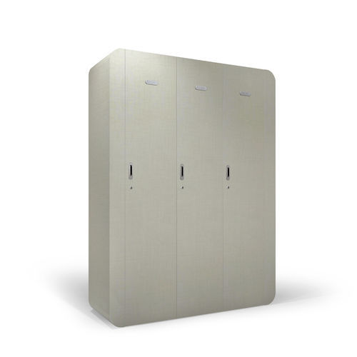 メラミンロッカールーム - PEOPLE SPACE : ARMOIRE STYLE ARRONDI - GEKIPS - 公共施設用 / ウェルネスセンター用