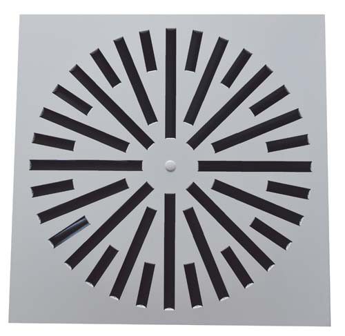 天井空気拡散器 - DTR / DTE / DTR - C - FRANCE AIR - 正方形 / 円形 / スロット