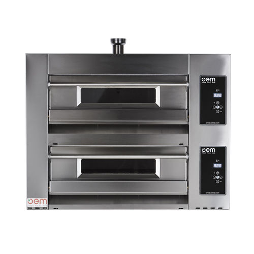 業務用ピザ用のオーブン - DB 830 DG - OEM - Pizza System - Your Pizza Hub - 電気 / 静的 / 自立型