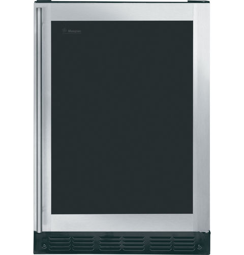 組み込み式ワインセラー - ZDBT240PBS - Monogram - 台下 / ステンレススチール製 / 電動