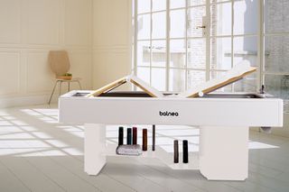 固定型マッサージ台 - BALNEA - Inbeca Wellness Equipment S.L - 折畳み式 / 木製 / 収納付き