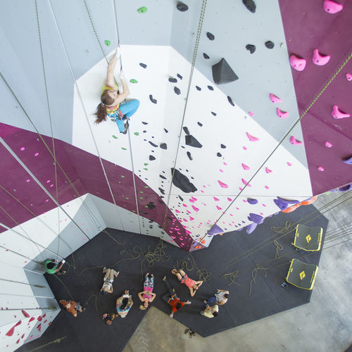 登山スポーツ施設用床材 - CLIMBMAT  - Walltopia - 屋内用 / ビニール製 / 業務用