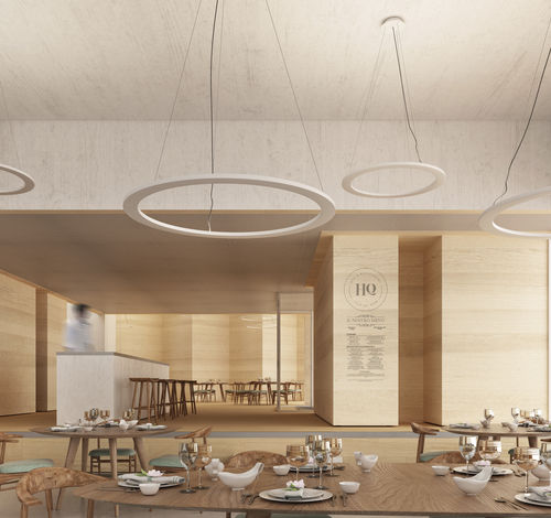 吊り下げ式照明器具 - CIRCULAR SLIM - Martinelli Luce Spa - LED / 円形 / IP20