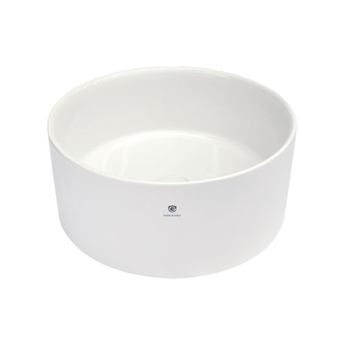 カウンタートップ型洗面器 - FU92CE010 - GUGLIELMI - セラミック製 / 円形 / 現代風