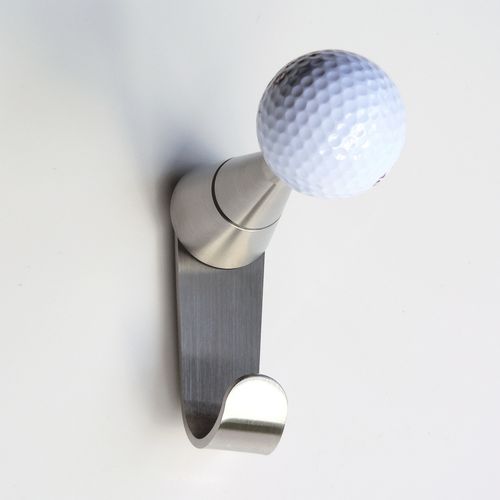 壁取り付け式コートかけ - GOLF + - INSILVIS - 現代風 / ステンレス製