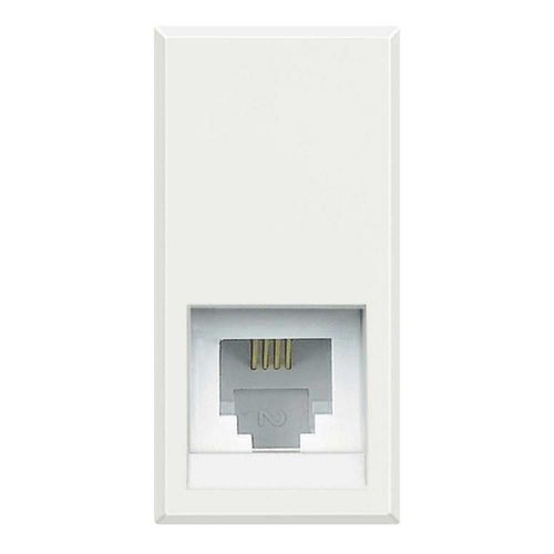 データコンセント - HD4258C11N - Bticino - 電話 / 壁取り付け式 / ステンレススチール製