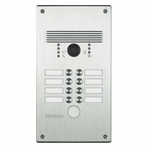 ステンレススチール製インターフォン - 308012 - Bticino - アルミニウム製 / 壁取り付け式 / 組み込み式