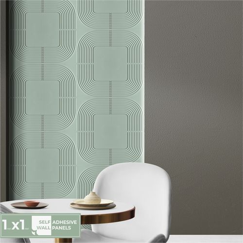 コーティング装飾パネル - 9012 - DECORAIDS DECORATING SOLUTIONS PVT LTD. - 壁取り付け式 / 持続的 / 難燃性