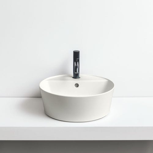 カウンタートップ型洗面器 - HANDY - TALCO - Ceramica Cielo/チエロ - セラミック製 / 円形 / 穴1つ