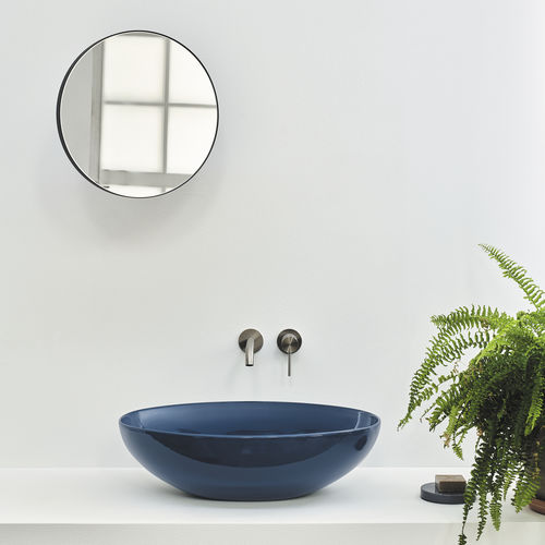 カウンタートップ型洗面器 - ECO - OLTREMARE - Ceramica Cielo/チエロ - セラミック製 / 楕円形 / 穴なし