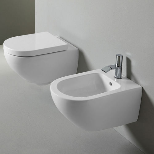 壁掛け式トイレ - ENJOY - TALCO - Ceramica Cielo/チエロ - セラミック製 / Karim Rashid 作 / 楕円形