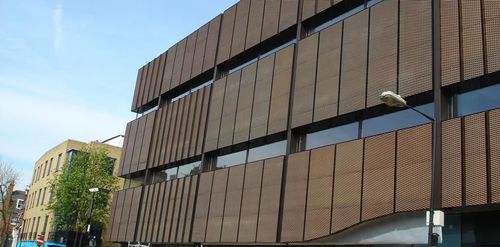 金属製ワイヤーメッシュ - QUEEN MARY INSTITUTE - James & Taylor - 外壁カバー用 / エキスパンド