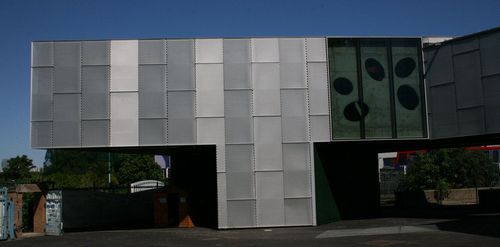 金属製ワイヤーメッシュ - STEPHEN LAWRENCE CENTRE - James & Taylor - 外壁カバー用 / エキスパンド