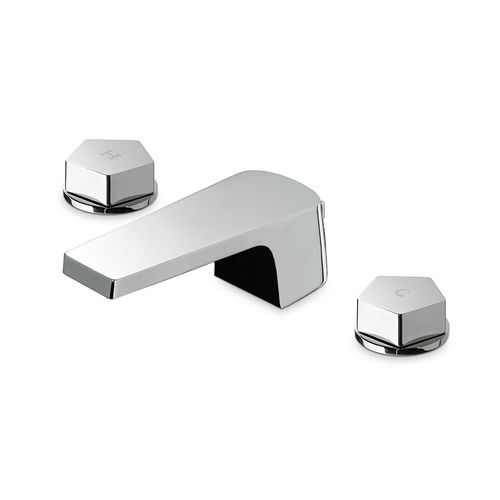 洗面器用ダブルハンドル混合水栓 - PARK: 67506  - NEWFORM - カウンタートップ / 金属製 / バスルーム用