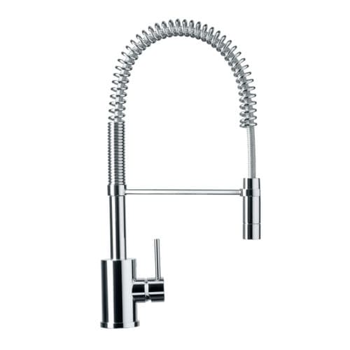 カウンタートップ混合水栓 - IDEOS-PRO - Schock - クロムメッキ金属 / キッチン用 / 穴1つ