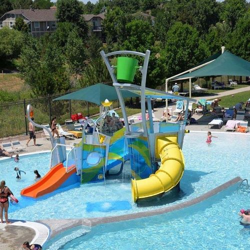 ウォーターパーク用プレイストラクチャー - AQUAFORMS - WhiteWater - 金属製 / モジュラー
