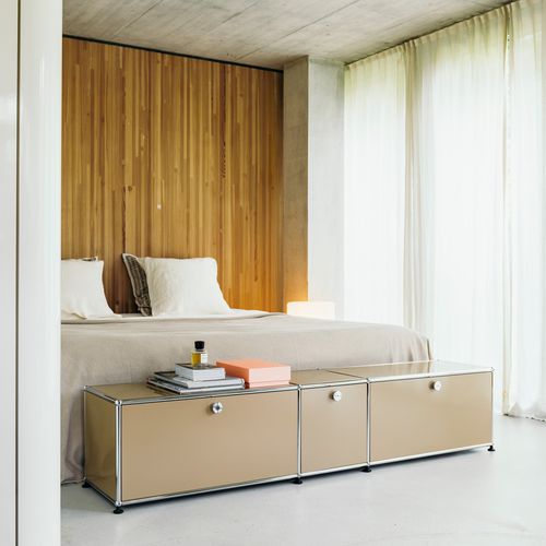 現代風ベッドベンチ - USM Haller - USM Modular Furniture - 金属製 / 家庭用