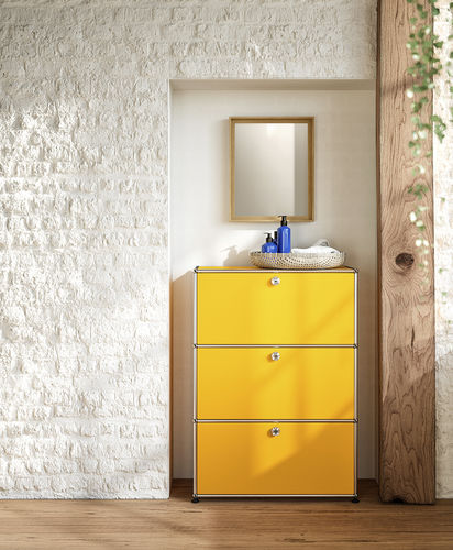現代風チェスト - USM Haller - USM Modular Furniture - ラッカー塗装MDF / 金属製 / 長方形