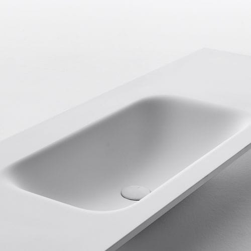 CristalPlant®バニティトップ - ROUND SOFT - FALPER - オーダーメイド