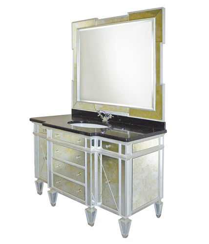 ガラス製洗面台 - HOLLYWOOD - Mobili di Castello - 伝統的 / 鏡付き