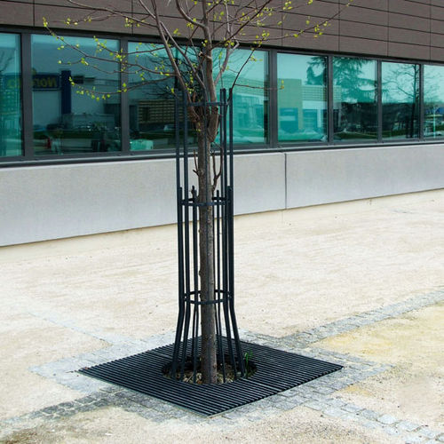 スチール製街路樹周回ベンチ - ALICANTE - AREA