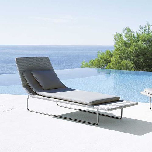 現代風サマーベッド - SURF - PAOLA LENTI - ポリエステル製 / ステンレス製 / スチール製
