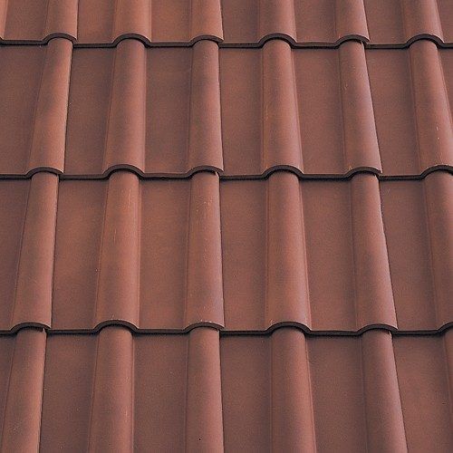ローマン瓦瓦 - BRIDGWATER DOUBLE - Wienerberger - 粘土 / 小型 / 茶色