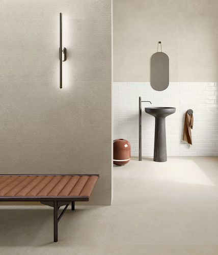 磁器製タイル - SILKYSTONE - Ceramica Sant' Agostino - 石灰岩 / 石材仕上げ / 屋内用