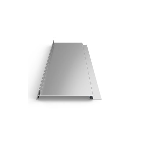 スチール製サイディング - ARES 300 FA - EUROPERFIL, SA - ラップサイディング / 垂直 / 横型