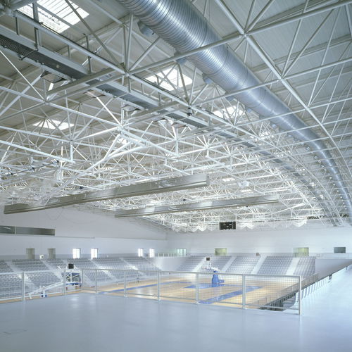 屋根用金属製骨組み - PABELLÓN DEPORTIVO RIBERA DE SERRALLO DE CORNELLÁ - Lanik