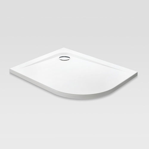 コーナータイプシャワルームの床パネル - ZEROQUATTRO - HAFRO srl - カウンタートップ / 床レベル / 超平ら