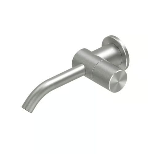 洗面器用混合水栓 - HUM 24 21 - QuadroDesign - 組み込み式 / 壁取り付け式 / AISI 316 ステンレススチール製