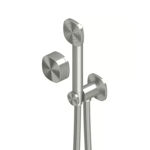 シャワー用混合水栓 - SUPER 22 58 - QuadroDesign - 壁取り付け式 / ステンレス316L製 / バスルーム用