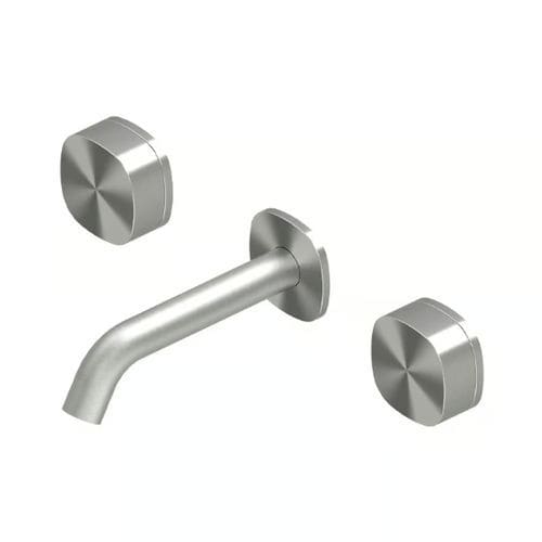 洗面器用混合水栓 - SUPER 22 10V - QuadroDesign - 壁取り付け式 / 組み込み式 / ステンレス316L製