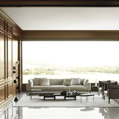 LIVING DIVANI レザー製ソファ LIVING DIVANI レザー製ソファ