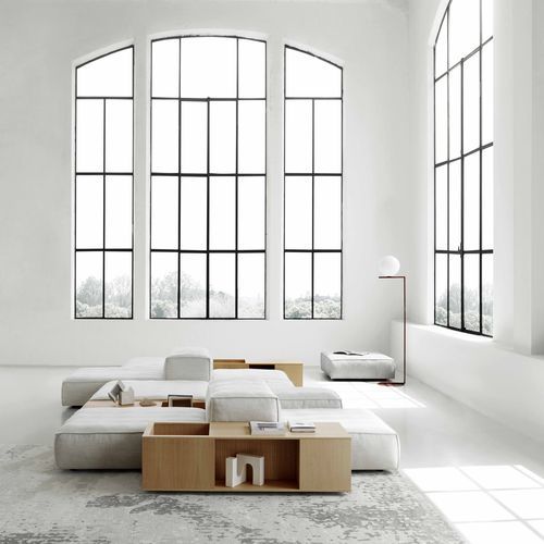床収納家具 - EXTRASOFT - Living Divani - 現代風 / Piero Lissoni 作 / MDF