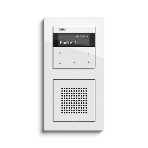 Bluetoothラジオ - IP radio - Gira - ワイヤレス