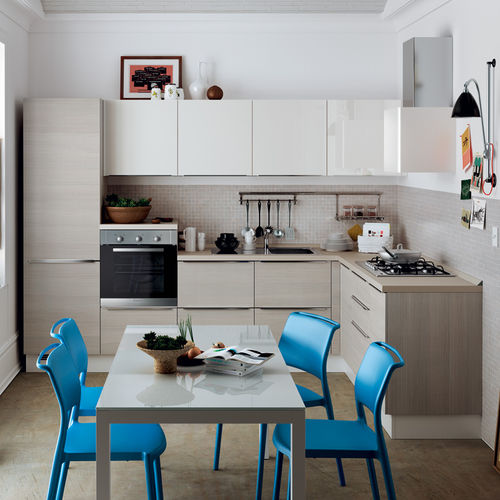 現代風キッチン - URBAN&URBAN MINIMAL - SCAVOLINI - ラミネート / メラミン / アイランド