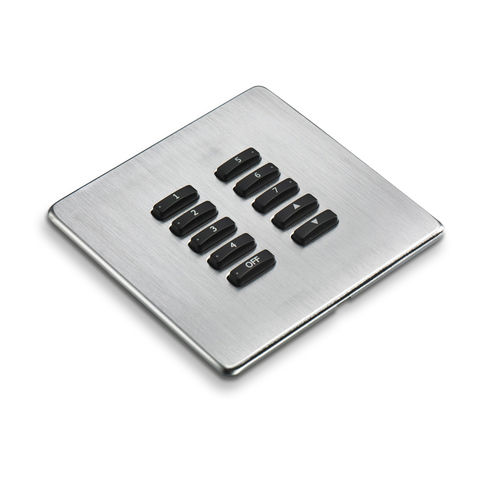 ホームオートメーション操作キーボード - WCM-100  - Rako Controls - 壁取り付け式