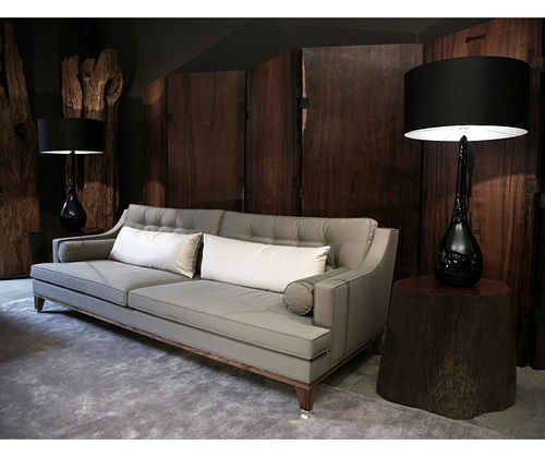 伝統的ソファー - RITA  - Hudson Furniture - 布製 / 白色 / 2人用