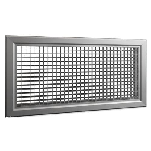 アルミニウム換気グリル - NOVA-E SERIES - Systemair - 長方形 / 白色 / 空気取り戻しおよびブロー用