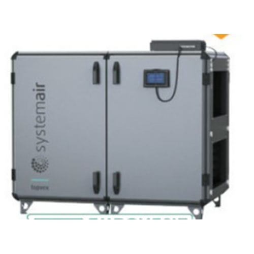 産業用エアハンドリングユニット - TOPVEX SR - Systemair - コンパクト