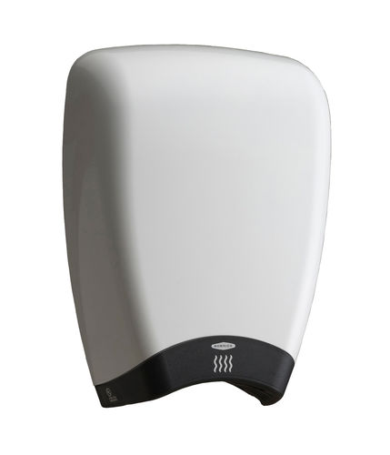 自動ハンドドライヤー - B-7180 TERRADRY&reg; - Bobrick Washroom Equipment - 壁取り付け式 / アルミニウム / エポキシ樹脂系