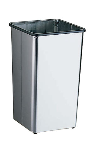 衛生ゴミ箱 - B-2280 - Bobrick Washroom Equipment - ステンレススチール製 / 現代風 / 業務用