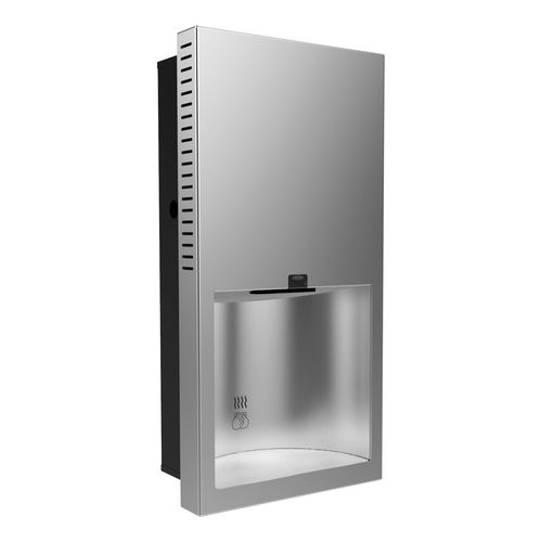 自動ハンドドライヤー - B-3725 TrimLineSeries™ - Bobrick Washroom Equipment - 組み込み式 / ステンレススチール製 / 身体障害者用