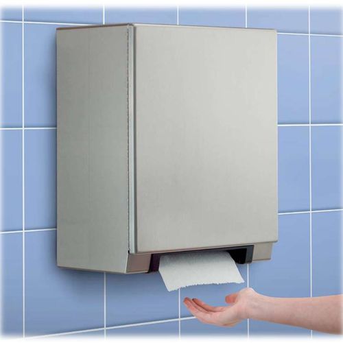 壁取り付け式ペーパータオルディスペンサー - B-2974 ClassicSeries® AutoRoll - Bobrick Washroom Equipment - 金属製 / 電子