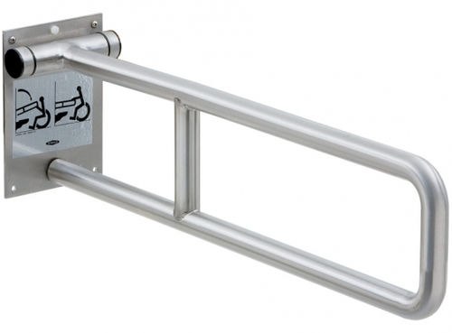 ステンレススチール製グラブバー - B-4998 - Bobrick Washroom Equipment - U字型 / 壁取り付け式 / ホテル用